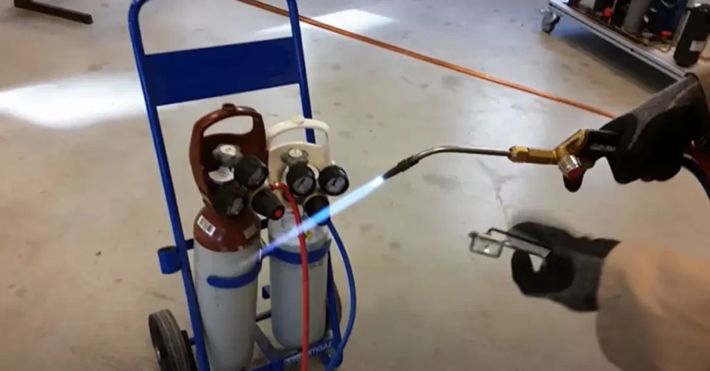 acetylene-oxygen-gas welding